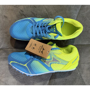 HEALTH Women's Men's Track & Field Shoes Spike Running Mesh Breathable Sz 8